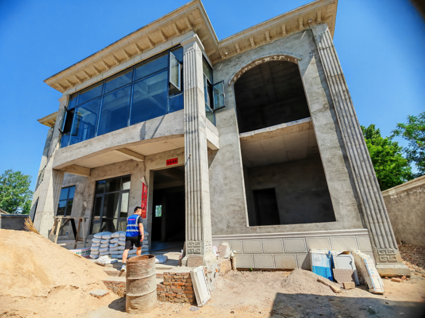 河南省驻马店市农村自建房电热地暖安装案例分享