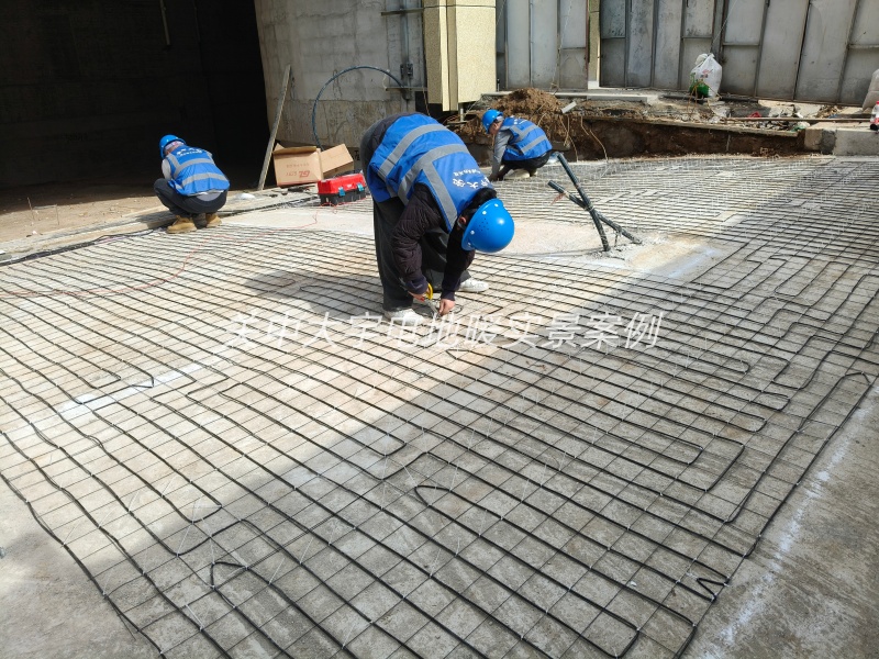 管道道路融雪系统加热