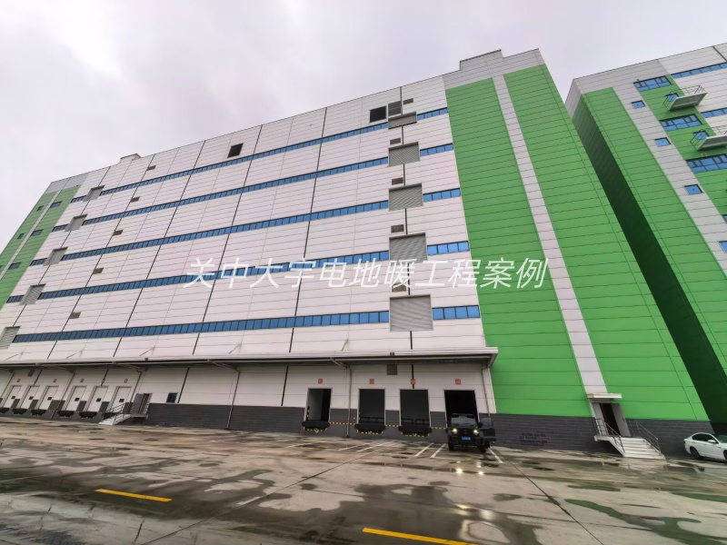 金龙鱼工业园区厂房石墨烯地暖安装案例